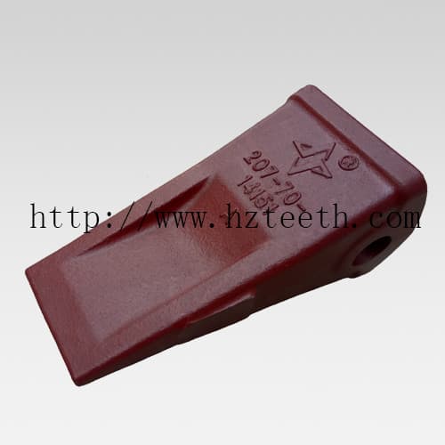 Ground engineering machinery parts 207-70-14151A bucket teeth for Komatsu PC300 excavator