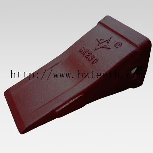 Ground engineering machinery parts SK230 bucket teeth for Kobelco SK230 excavator